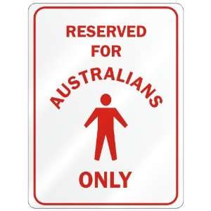    AUSTRALIAN ONLY  PARKING SIGN COUNTRY AUSTRALIA