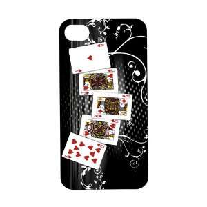  deck cards abstract   iPhone 4 iPhone 4s Hard Shell Case Cover 
