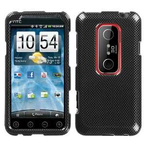  Carbon Fiber Hard Protector Case Cover For HTC EVO 3D 