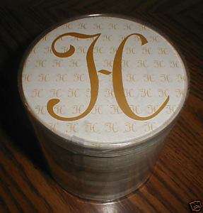 50 Monogrammed Coasters The Letter H for Wedding Party  