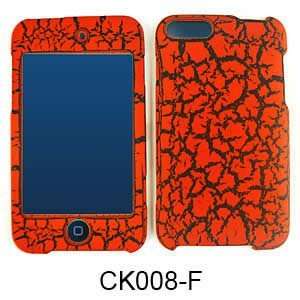  PHONE COVER FOR APPLE IPOD ITOUCH 2 RUBBERIZED EGG CRACK 