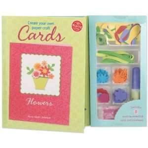 Klutz Create Your Own Paper Craft Cards Book Kit Flowers 