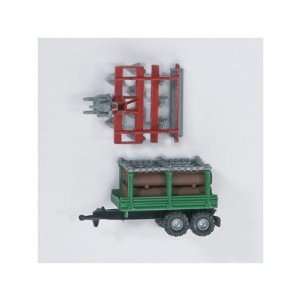  Timber Trailer and Cultivator Toys & Games