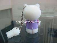 3D Hello Kitty 4GB USB Flash Thumb Drive Novelty Purple  