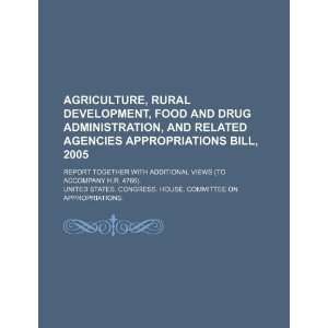 Agriculture, Rural Development, Food and Drug Administration, and 