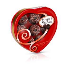 Rondnoir Heart Chocolate Box, 8 Count (Pack of 6)  Grocery 