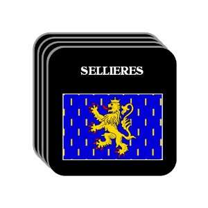  Franche Comte   SELLIERES Set of 4 Mini Mousepad 