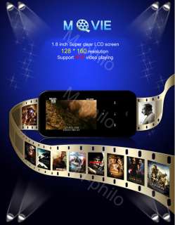 2GB High End 1.8 Touch Screen  Media Player prink  