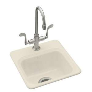   47 Northland Self Rimming Entertainment Sink, Almond