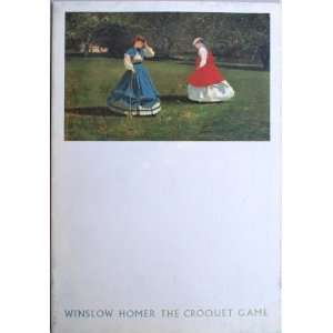 Winslow Homer The Croquet Game David Park Curry  Books