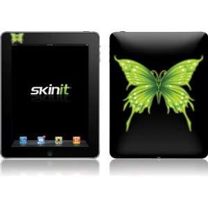  Skinit Green and Black Butterfly Vinyl Skin for Apple iPad 