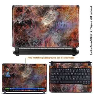  Protective Decal Skin Sticker for Acer Aspire AOD250 10.1 