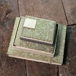    Nkuku Mowani Sparkling Silver/Green Album Small: Office Products