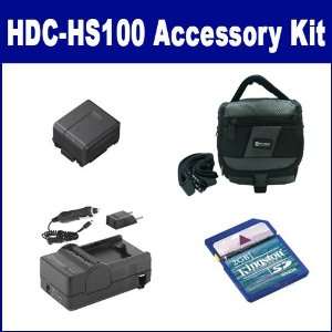  Panasonic HDC HS100 Camcorder Accessory Kit includes SDM 