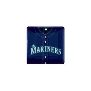  Seattle Mariners 10 Square Plates Health & Personal 