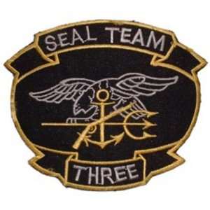  U.S. Navy SEAL Team Three Patch 4 Patio, Lawn & Garden