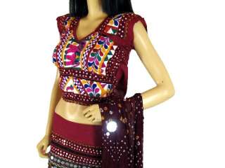Ethnic Indian Costume Clothing Lehnga Lehenga Choli M  