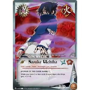   TCG Eternal Rivalry N US004 Sasuke Uchiha Common Card: Toys & Games