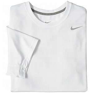 NIKE Mens Dri FIT Legend T Shirts White Medium: Sports 
