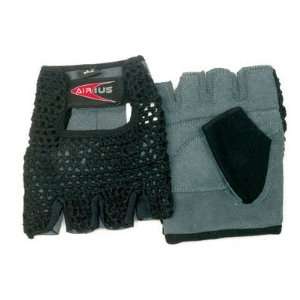   Mesh Half Finger Cycling Gloves, Extra Large, Black: Sports & Outdoors