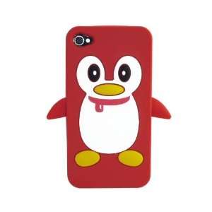   Silicone Case Cover for iPhone 4 / iPhone 4S (Red): Everything Else