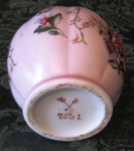Vintage Porcelain Perfume Bottle Crossed Arrows  