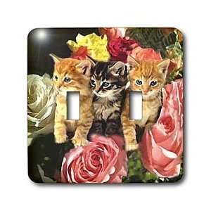  Cats   Cute Kittens   Light Switch Covers   double toggle 