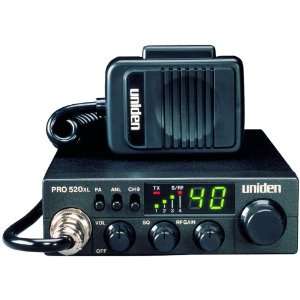  UNIDEN PRO520XL 40 CHANNEL, 7 WATT COMPACT CB RADIO: Car 