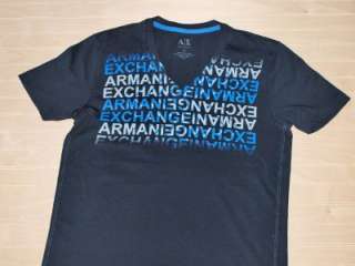 Armani Exchange Latitude T Shirt Black NWT  