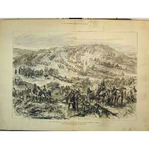  1879 Zulu War March Ekowe Field Battle Crossing Drift 