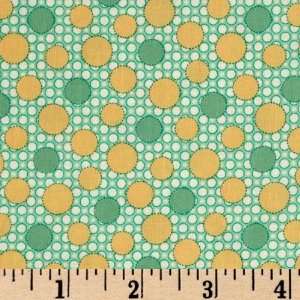   on Dots Mint Fabric By The Yard: eleanor_burns: Arts, Crafts & Sewing