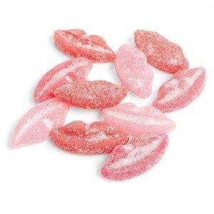 Gimbals Sour Pucker up Gummy Lips (1 Lb   68 Pcs)  