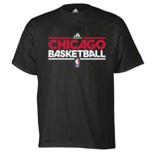 Youth Chicago Bulls Black On Court Practice Tshirt  Sports 