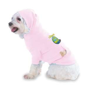 Damion Rocks My World Hooded (Hoody) T Shirt with pocket for your Dog 