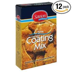 Savion Poultry Delight Coating Mix, Cajun Coating Mix, 2.75 Ounce 