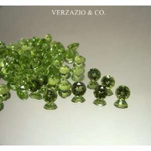  Gem Round Natural Loose Gemstones Wholesale Loose Peridot Round Gems