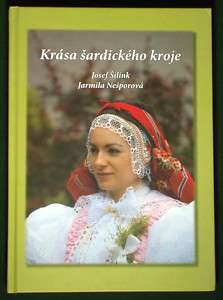 BOOK Czech Folk Costume Moravia kroj lace embroidery  