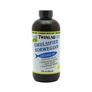  TwinLab/Cod Liver Oil/ Lemon/12 fl oz Health & Personal 
