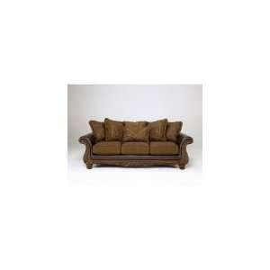   Wilmington   Walnut Sofa by Signature Design By Ashley: Home & Kitchen