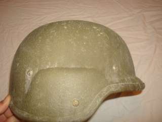 Original Iraqi Army Helmet Saddam Hussein Painted Kevlar Iraq War OIF 