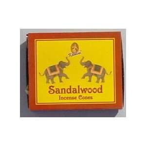  Sandalwood Cones   Kamini Incense   Box of 10 Beauty