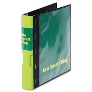   : EcoSmart Ring View Binder, 2 Capacity, Black/Green: Camera & Photo