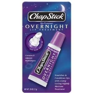  Chapstick Overnight Lip Treatment (Pack of 6) Health 