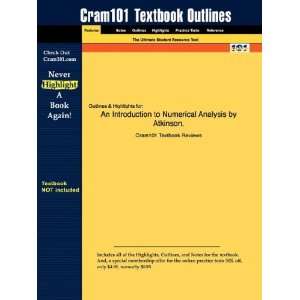 com Studyguide for An Introduction to Numerical Analysis by Atkinson 