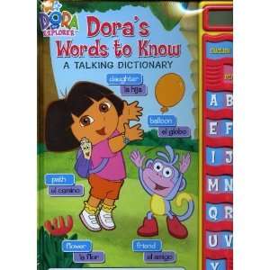    Dora the Explorer Talking Dictionary Nickelodeon Toys & Games