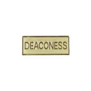  Brass Deaconess Badge Pack of 6