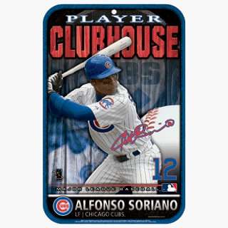  MLB Alfonso Soriano Chicago Cubs Sign *SALE*: Sports 