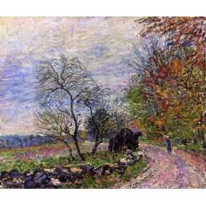  Hand Made Oil Reproduction   Alfred Sisley   32 x 26 