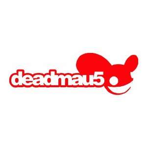  DeadMau5 Band LOGO   6 RED   Vinyl Decal Sticker 