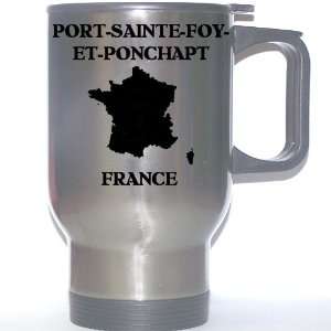  France   PORT SAINTE FOY ET PONCHAPT Stainless Steel Mug 